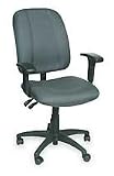 Dakota Designs 1FAL4 Operator Chair, 20 1/2 H In, Blue
