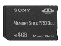 Sony 4GB Pro Duo Memory Stick