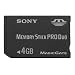 Sony 4GB Pro Duo Memory Stick