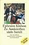 Zu Ausk�nften stets bereit: Auswahl aus Kishons besten Geschichten (insel taschenbuch)