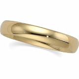10K Yellow Gold Light Comfort Fit Band - 3mm