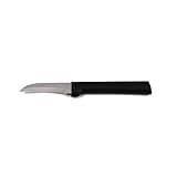 Rada Cutlery Granny Paring Knife, Dishwasher Safe, Made in USA, Black Handle