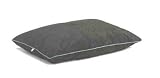 Bowser Designer Rectangle Dog Bed-Espresso Microvelvet-Extra Large