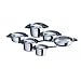 Intensa Cookware Eleven Piece Set (Stainless Steel) (17.5H x 13.5W x 17D)
