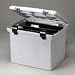 Office Products : Oxford 41747 Portafilet Letter Size Hanging File Box, 13-7/8w x 11-1/8d x 10-7/8h, Granite