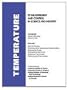 Temperature: Its Measurement and Control in Science and Industry