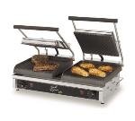 Star Mfg. GX20IG Sandwich Grill Electric Two sided Grill 20 Grooved Iron Grill Plates Thermostatic Control Grill Express Series