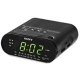 Sony Clock Radio Includes Color Sony Spy Camera /W Self Recording DVR