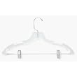 Honey-Can-Do HNG-01194 2 Pack Crystal Suit Hanger with Clips