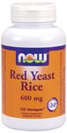 Red Yeast Rice by NOW Foods - (1.2g - 120 Vegetarian Capsules)