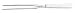 Mundial 5100 Series Carving Fork with Straight Tines, White