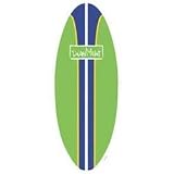 Surf & Sea Rug - Green Surfboard