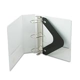 Wilson Jones 385 Line Basic Plus Locking D-Ring View Binder, 3-Inch Capacity, 8.5 x 11 Inch Sheet Size, White (W385-49W)