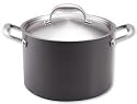 Anolon Titanium Non Stick Dishwasher Safe 8-Quart Stockpot with Lid