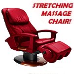 NEW Human Touch HT-135 Red Leather Massage Chair