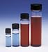 Amber Sample Vials, Borosilicate Glass, with Attached Closures, Wheaton - Model W224604
