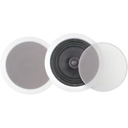 Dayton US820C 8 inch in ceiling speakers are sold as a pair.