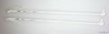 New White Exel Nova XC Cross Country Ski Poles 140 cm