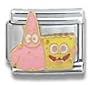 SpongeBob Squarepants SpongeBob & Patrick Italian Charm