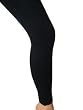 2er Set schwarze, warme Damen Leggings. Leggins mit leichtem, angenehmem Innenfleece.