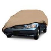 Classic Accessories 71132F-E PolyPro Car Cover - Tan - Mid Size