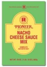 Pioneer Nacho Cheese Sauce Mix, 29 Ounce -- 6 per case.