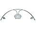 Terk TV44 Amplified TV Antenna for Multi-LNB Satellite Dish