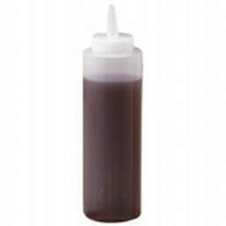 <b>Squeeze bottle: Clear, 12 Oz., 12/CS</b>