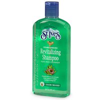 St. Ives Swiss Formula, Revitalizing Shampoo, Revitalizing with Aloe Vera & Echin - 20 fl oz