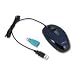 CCS40913 - Optical Mouse,w/ USB Adapter,6 Buttons,2 Wheels,Blue/Black