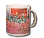 Coffee Mug: Degas Ballet Dancers
