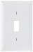 Tools & Hardware : Pass & Seymour TradeMaster One-Gang One-Toggle Wall Plate, Light Almond, 10-Pack #TP1LACP