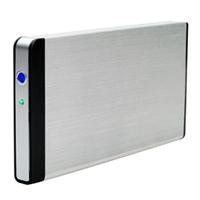 FANTEC fanbox FB-C25US, Externes 6,35 cm (2,5Zoll) Geh&auml;use, SATA, USB 2.0, Backup, silber Preisvergleich
