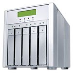 SANS DIGITAL MR5CT1 MOBILERAID 5 HOT-SWAPPABLE 3.5 EXTERNAL RAID STORAGE W/ USB 1394 & eSATA INTERFA