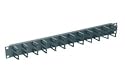 DataTel Cable Manager micro-clip - Cable management arm - black - 1U