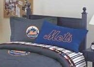 New York Mets Denim Standard Size Pillow Sham