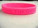 Find the Cure Pink Breast Cancer Awareness Wristband