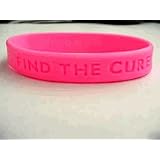 Find the Cure Pink Breast Cancer Awareness Wristband