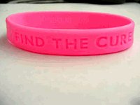 Find the Cure Pink Breast Cancer Awareness Wristband