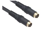 Molded S-Video Cable, Male / Male, 30.0 ft