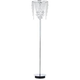 Possini Euro Du Sur Crystal Bead Floor Lamp