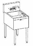 21GYHjWCagL. SL160  Krowne Metal Corporation Royal 18 Series Hand Bar Sink 18 x 19