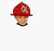 Kids Deluxe Firefighter Hat - Fun for Playtime or Halloween Costume
