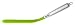 Art and Cook Angled Scaper Spatula, Green