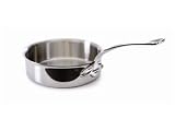 Review Mauviel  / 9.1 Qt. Stainless Saute Pan w/Helper & Lid - Mauviel M'Cook