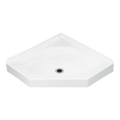 KOHLER K-9536-0 Captiva Neo-Angle Shower Receptor, White
