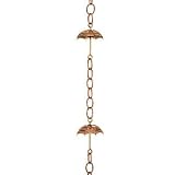 Umbrella Rain Chain- Copper