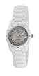 ONISS LADIES WHITE CERAMIC SWISS DIAMOND WATCH