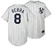 New York Yankees Cooperstown Replica Yogi Berra #8 Pinstriped Throwback Jersey (Adult X-Large)