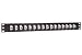 Rack Panel, 16 MT-RJ Couplers, Height: 1.75 in
